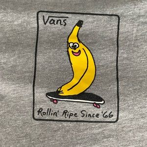 men’s long sleeve vans off the wall t-shirt